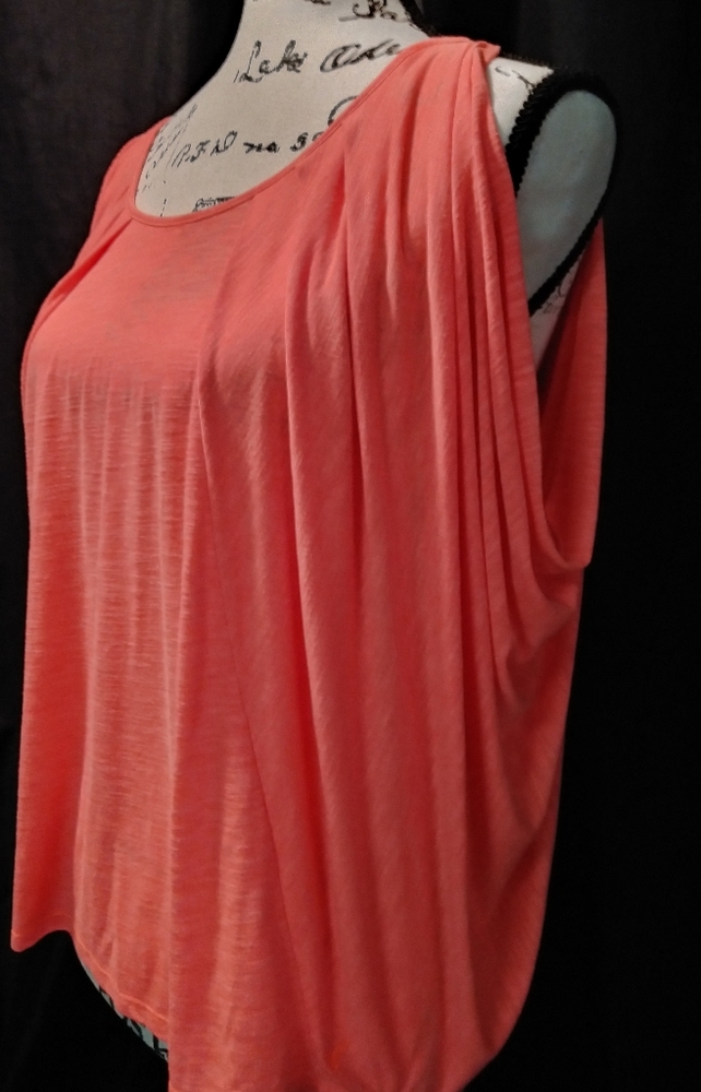 Gorgeous light coral summer blouse